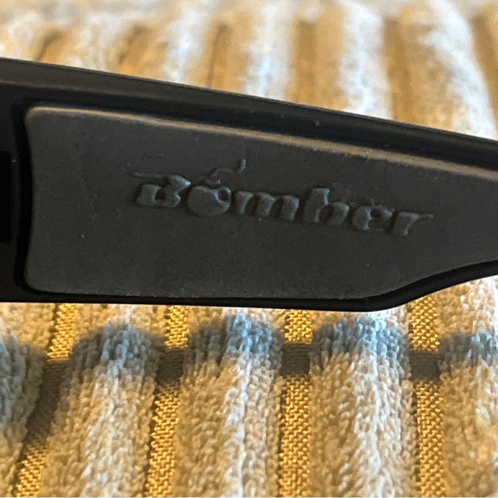 Bomber Boogie Bomb Black Rectangle Bg103 Sunglasses 138-0-150 - Picture 4 of 11